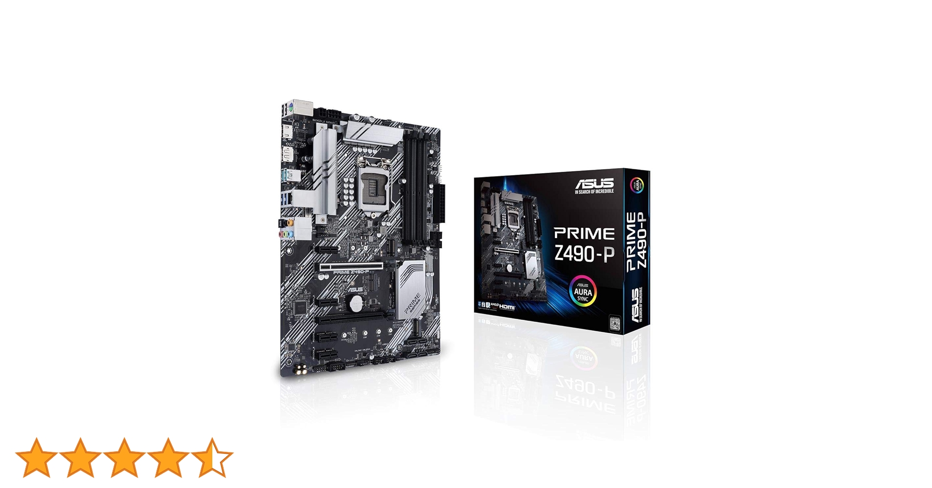 ASUS Prime Z490-P ATX Motherboard for 10th Gen Intel Core.
